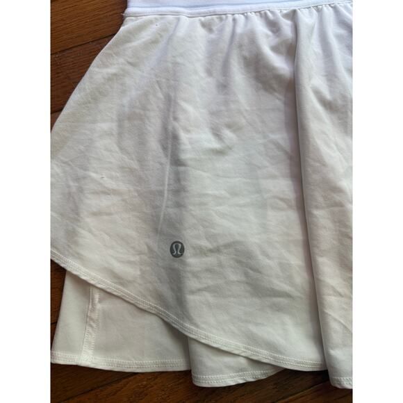 Lululemon Skort Size 12 *has flaws off white - Picture 5 of 12